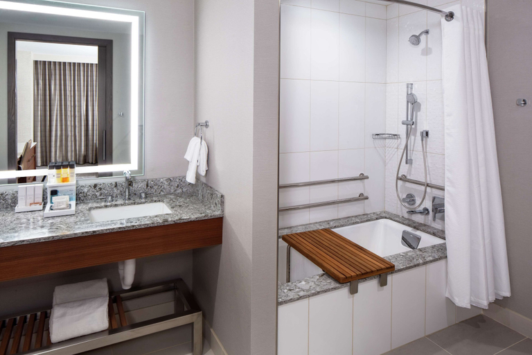 Bathroom 4, Hilton Rochester Mayo Clinic Area, Olmsted