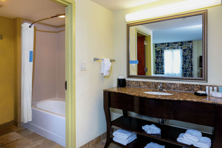 Bathroom 4, Hampton Inn & Suites Ft. Pierce, Saint Lucie