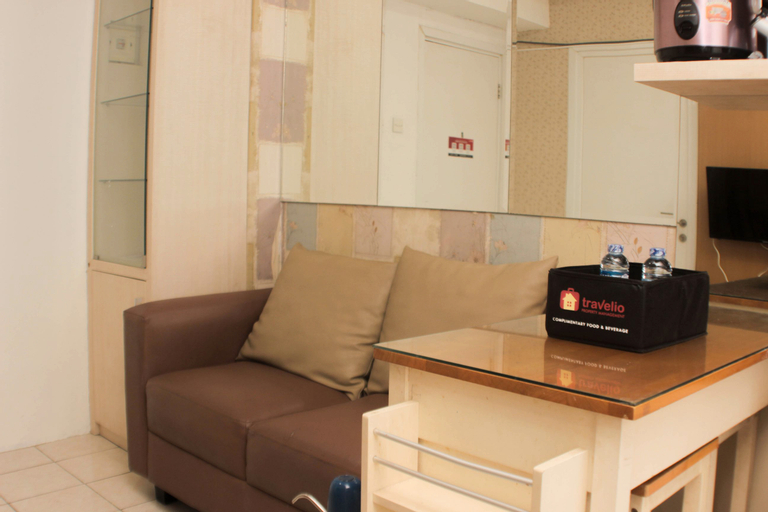 Nice and Comfort 2BR at Green Pramuka City Apartment By Travelio, Central Jakarta
