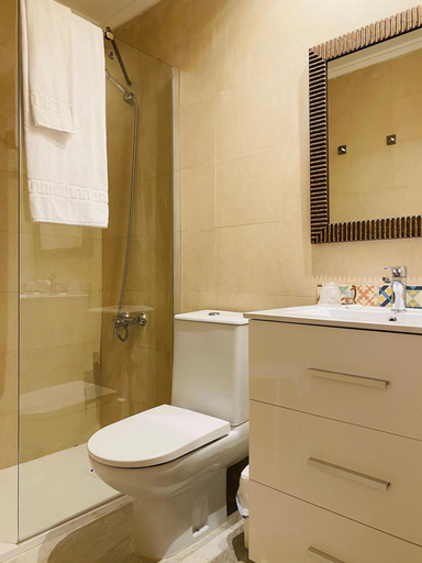 Bathroom, Hotel Playa Canet, Valencia