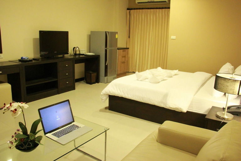 Bedroom 4, The Atrium Ratchada 13, Din Dang