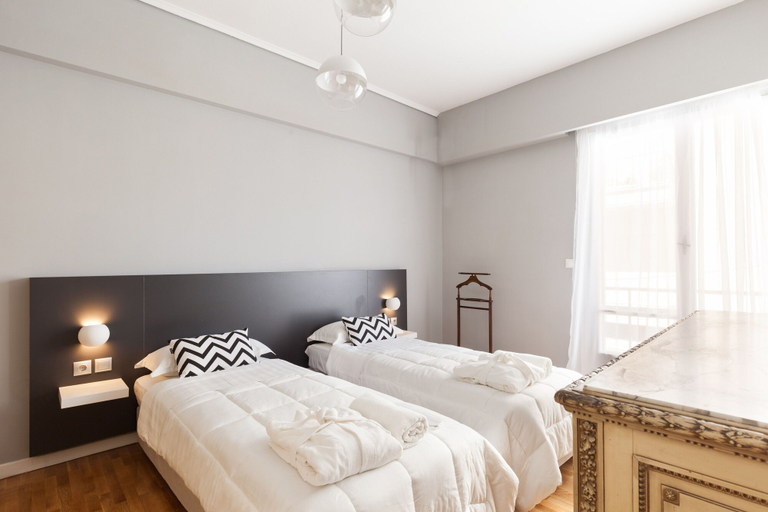 Bedroom 5, Acropoli's Luxury Apartment, Attica