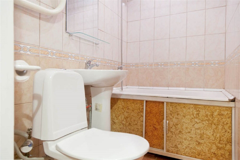 Bathroom, LUXKV Apartment on Kondratyevskiy, Northern