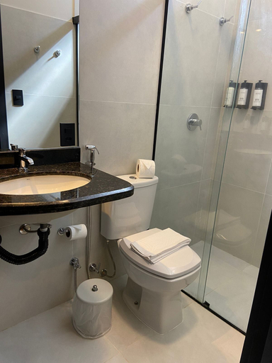 Bathroom 4, Hotel Morada Inn, Franca