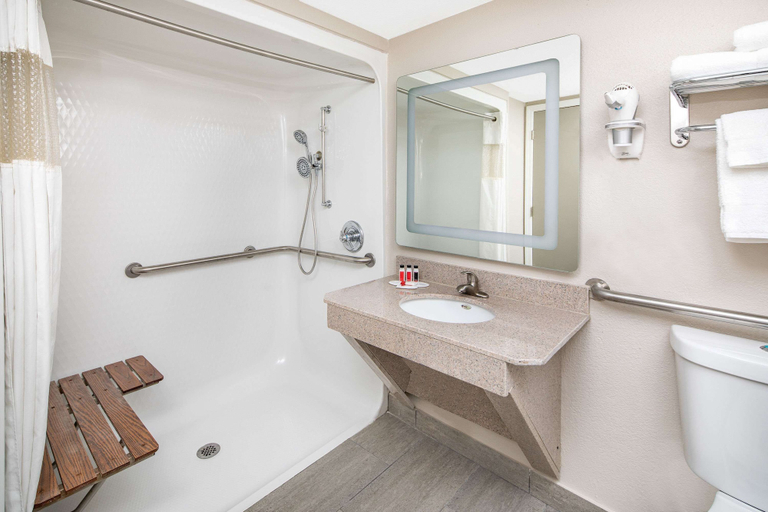Bathroom 4, Ramada by Wyndham Alpharetta/Atlanta North, Fulton