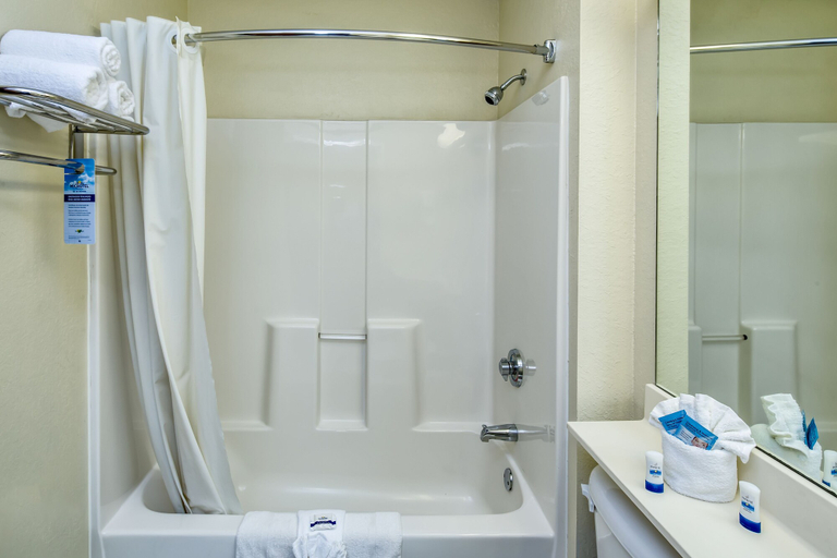 Bathroom 4, Microtel Inn & Suites by Wyndham Leesburg/Mt Dora, Lake