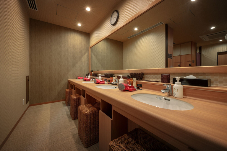 Bathroom 5, Dormy Inn Morioka Hot Springs, Morioka
