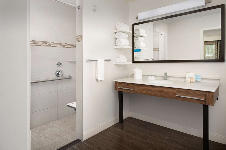 Bathroom 4, Hampton Inn & Suites Phoenix Tempe, Maricopa