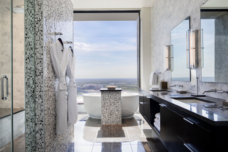 Bathroom 5, The Westin Dallas Downtown, Dallas