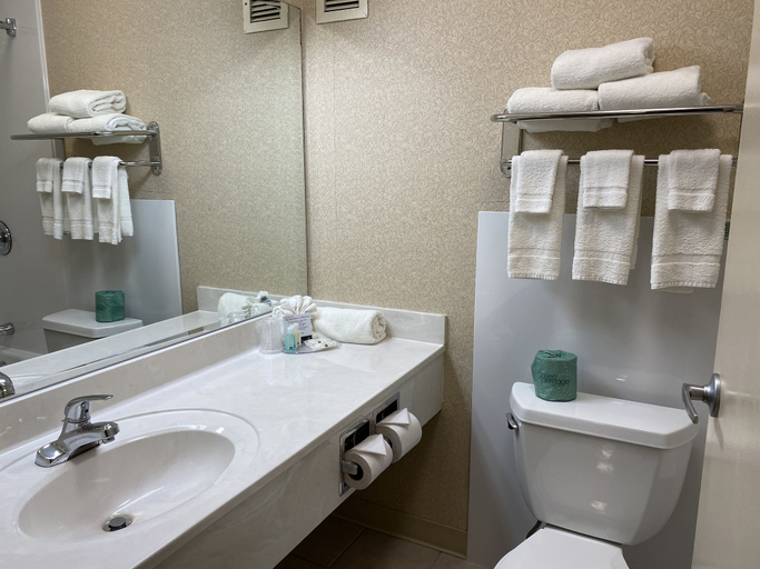 Bathroom 5, Quality Inn Geneseo, Livingston