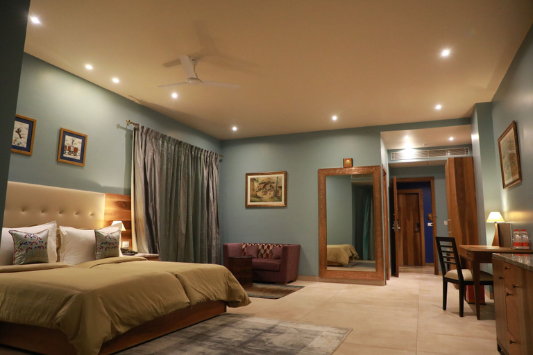 Bedroom 3, juSTa Luxe Sajjangarh Resort & Spa, Udaipur, Udaipur