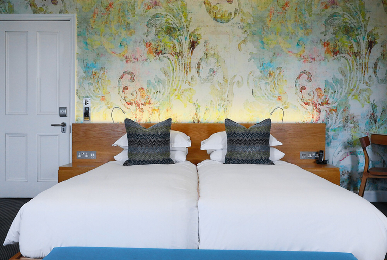Bedroom 2, Malmaison Cheltenham, Gloucestershire
