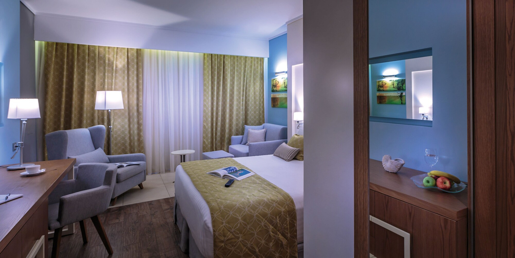Bedroom 3, Miraggio Thermal Spa Resort, Central Macedonia