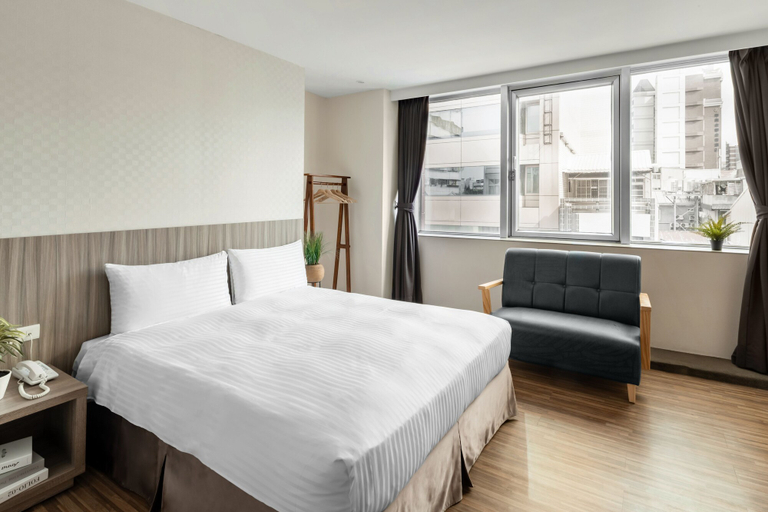 Bedroom 3, Hotel Brown - Chihkan Branch, Tainan