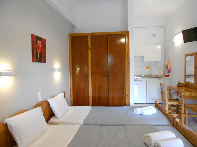 Bedroom 2, Anemona Studios, Ionian Islands