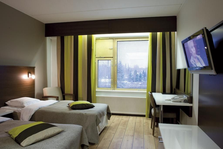 Bedroom 3, Hotel Kurikka, Southern Ostrobothnia