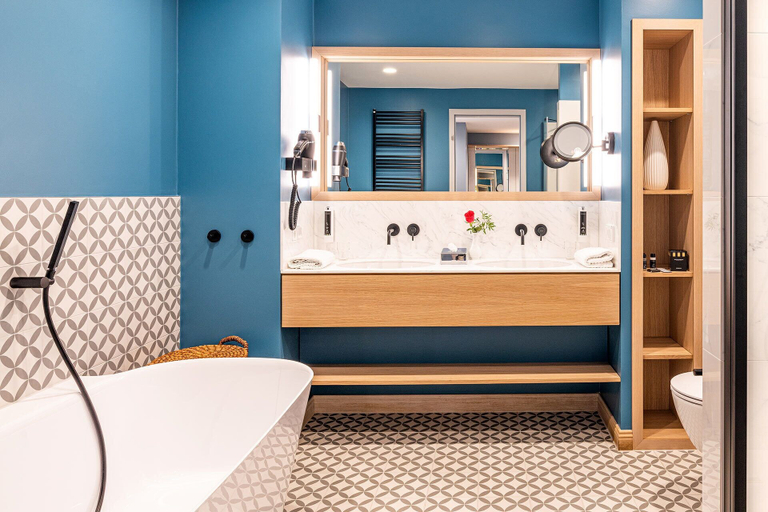 Bathroom 5, SEETELHOTEL Ostseeresidenz Heringsdorf, Vorpommern-Greifswald