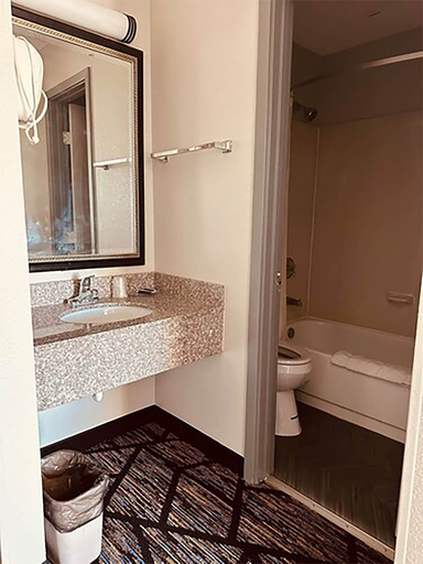 Bathroom 5, BlissPoint Inn Northwest Indianapolis, Indianapolis