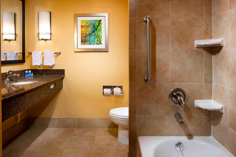 Bathroom 5, Fairfield Inn & Suites Houston Intercontinental Airport, Houston