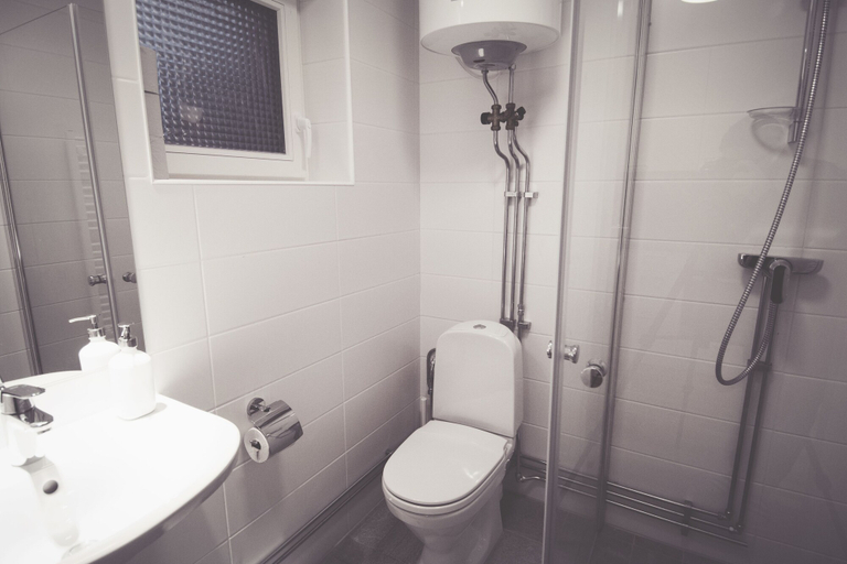 Bathroom, Rösjöbaden Camping & Stugby, Sollentuna