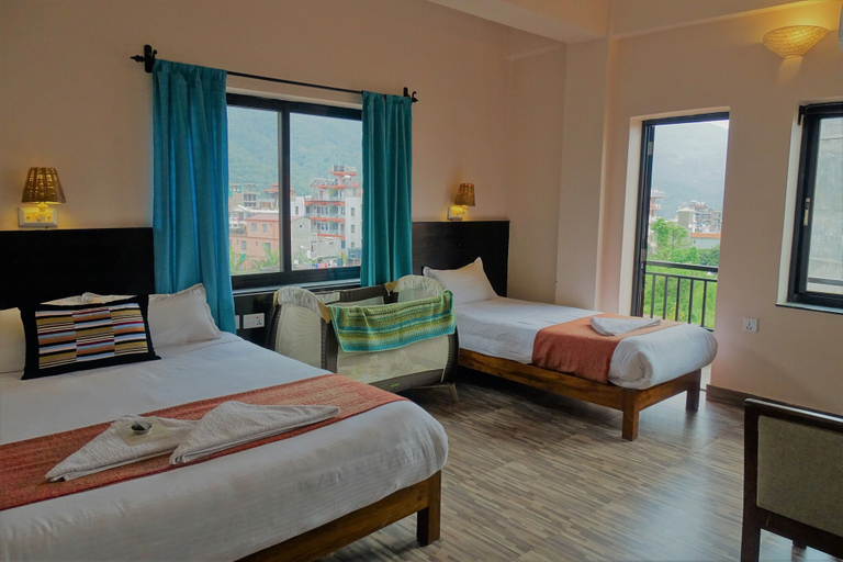 Bedroom 3, Hotel Karuna, Gandaki
