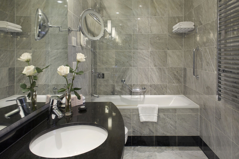 Bathroom 4, The Mandeville Hotel, London