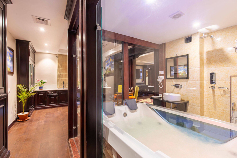 Bathroom 5, Hotel Pabera Heritage Boutique, Bagmati