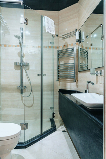 Bathroom 3, Bayil Breeze Hotel, Baku