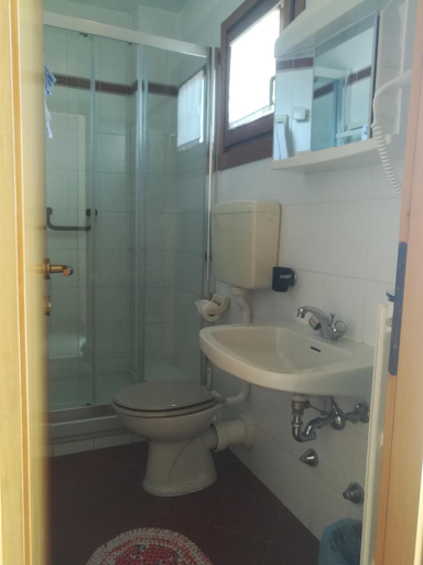 Bathroom 5, Albergo Sargas, Brescia