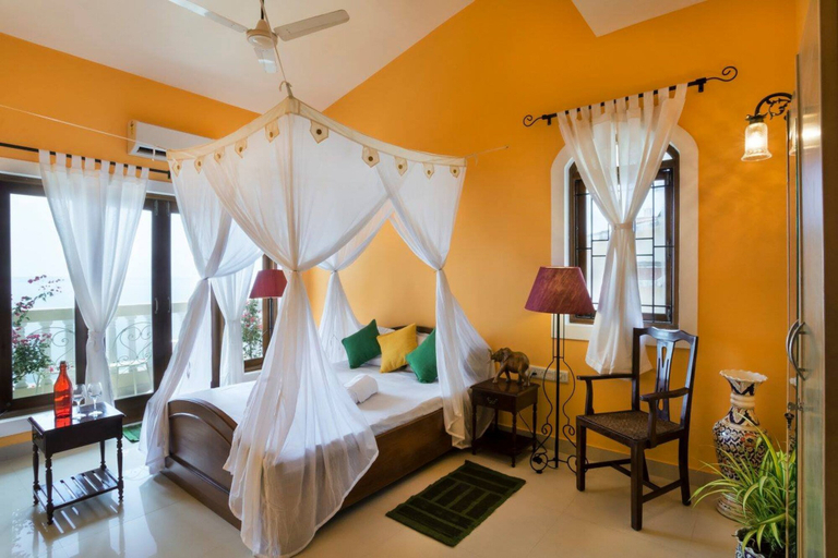 Bedroom 3, SaffronStays Cabo de Goa, North Goa