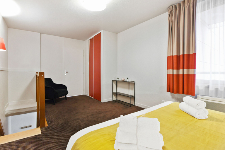 Bedroom 4, Appart'City Confort Lille Euralille, Nord