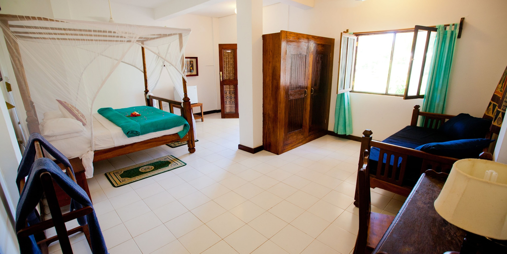 Bedroom 3, Flame Tree Cottages, Kaskazini 'A'