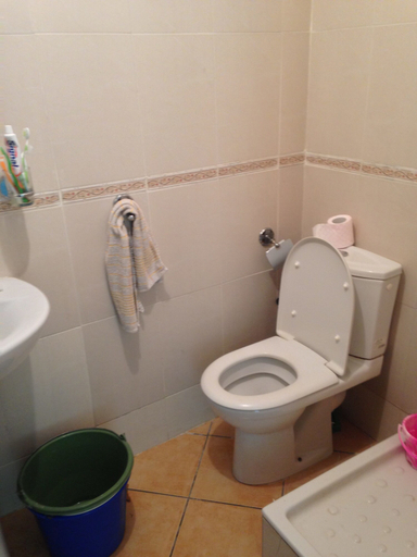 Bathroom, Apartment APP ZMR M'diq, Tétouan