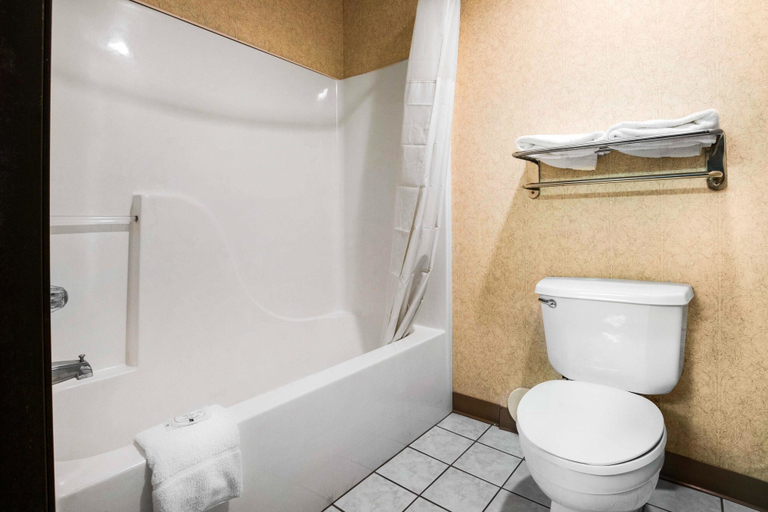 Bathroom 5, Quality Inn Monee I-57, Will