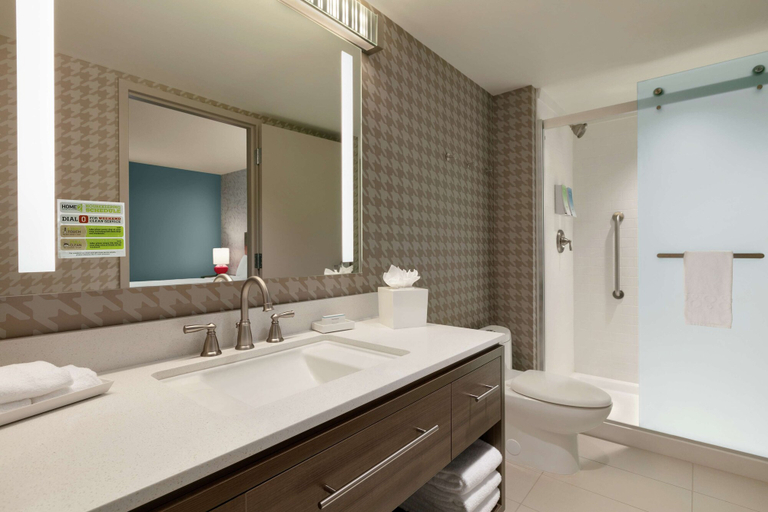 Bathroom 5, Home2 Suites by Hilton Chantilly Dulles Airport, Loudoun