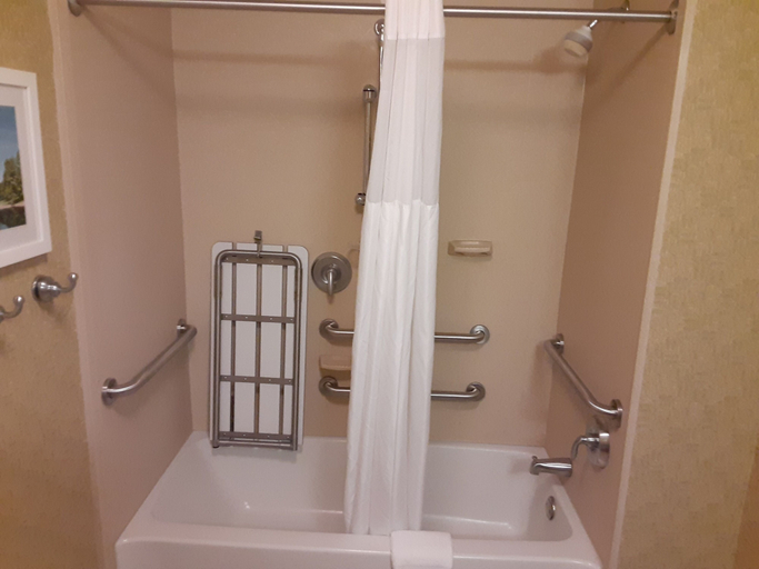Bathroom 4, Hampton Inn St. Louis/Westport, Saint Louis