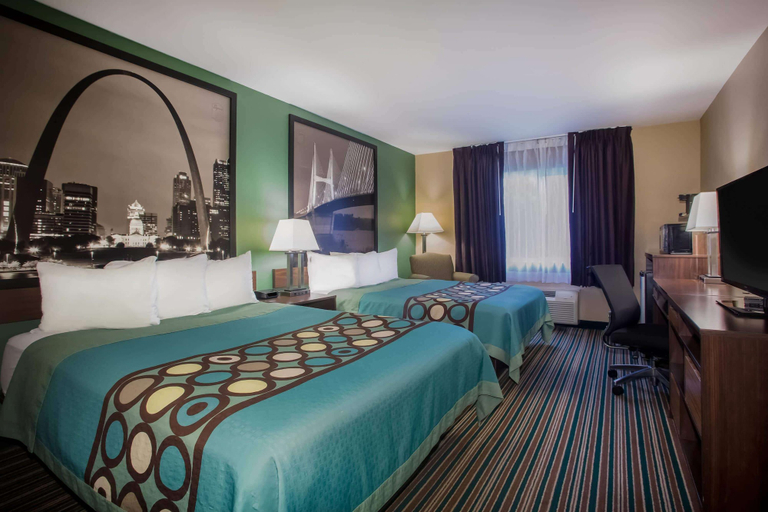 Bedroom 3, Super 8 by Wyndham Union, Franklin