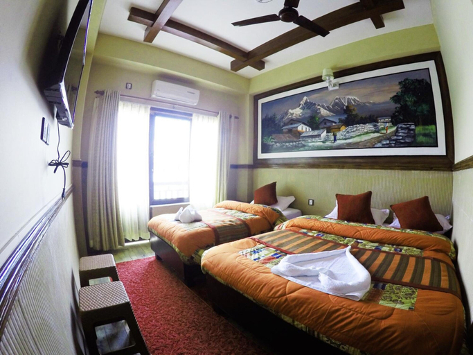 Bedroom 3, Hotel Forest Lake Backpackers' Hostel, Gandaki