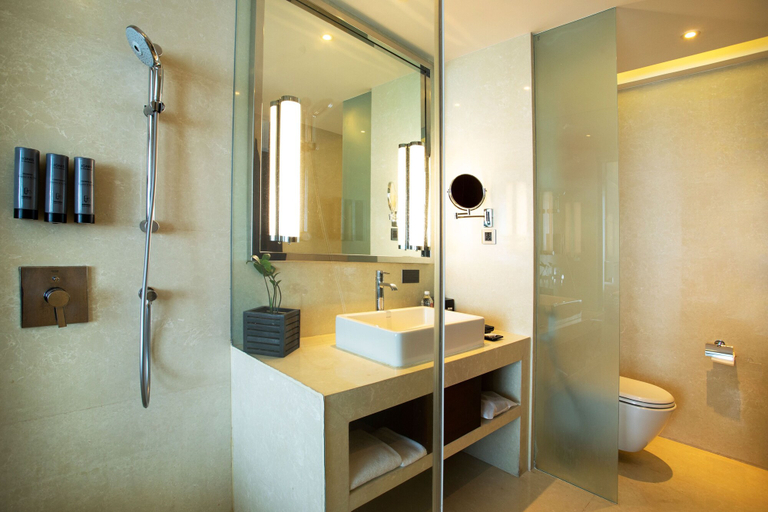 Bathroom 5, Courtyard by Marriott Pune Chakan, Pune