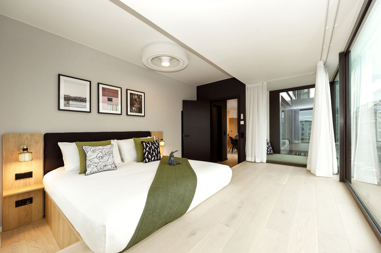 Bedroom 2, Wilde Aparthotels, Berlin, Checkpoint Charlie, Berlin