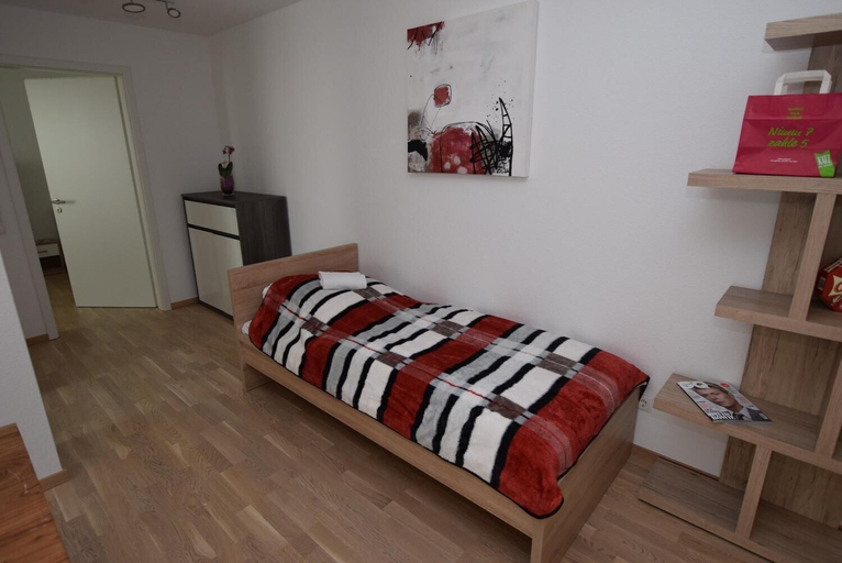 Bedroom 2, AB Apartments - Apartments Salamanderplatz, Ludwigsburg