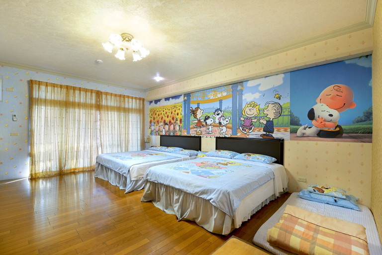 Bedroom 2, Jinge Guest House, Nantou