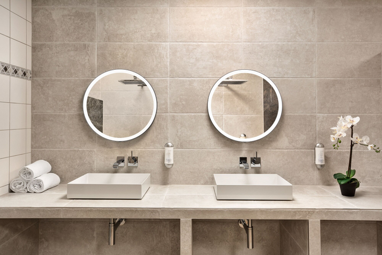 Bathroom 5, Sunday Hotel Wiesbaden Niedernhausen, Rheingau-Taunus-Kreis