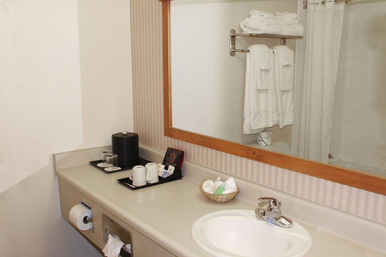 Bathroom 5, Coast Inn at Lake Hood, Anchorage