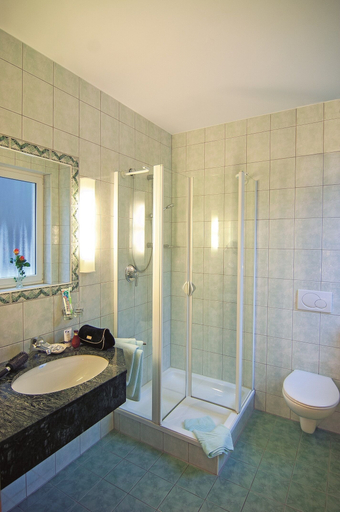 Bathroom 5, Hotel Zum Adler, Main-Kinzig-Kreis