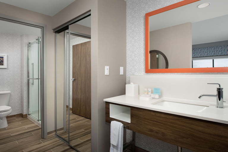 Bathroom 4, Hampton Inn Baltimore-Downtown-Convention Center, Baltimore