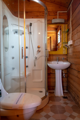 Bathroom 4, Alcove Resort, North Goa