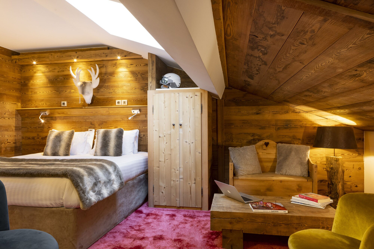 Bedroom 4, Hotel Ski Lodge, Savoie