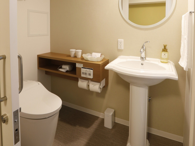 Bathroom 4, Hotel Sunroute Sopra Kobe Annesso, Kobe