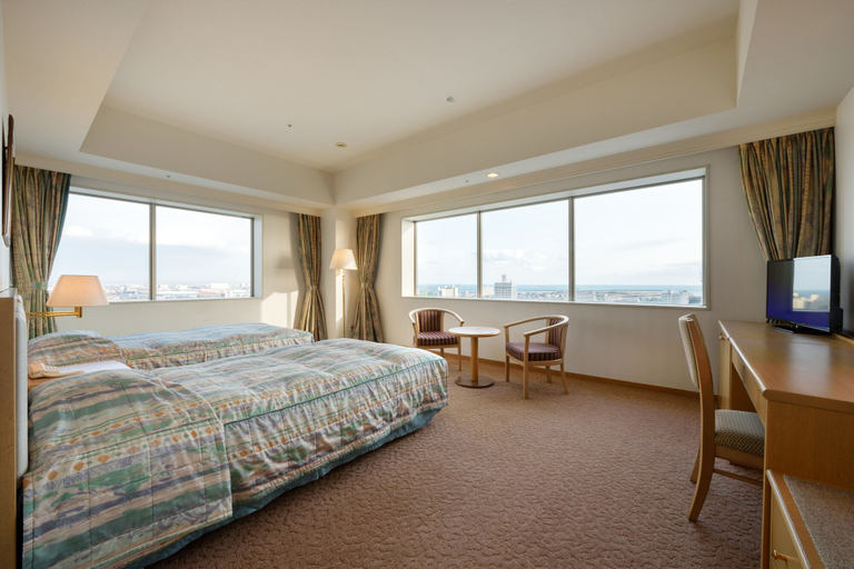 Bedroom 2, Grand Hotel New Oji, Tomakomai